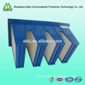 High efficient 99.99% Plastic frame h14 V shape hepa air filters